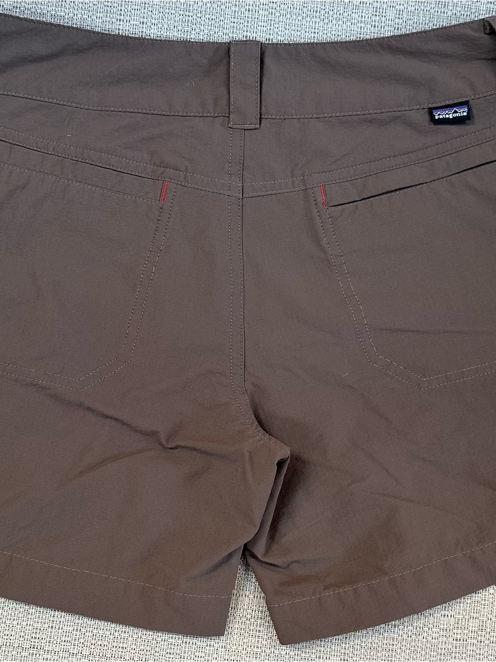 Patagonia Hiking Shorts with Red Stitch Accents - Picture 3 of 11